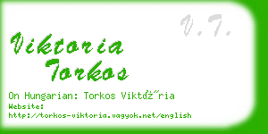 viktoria torkos business card